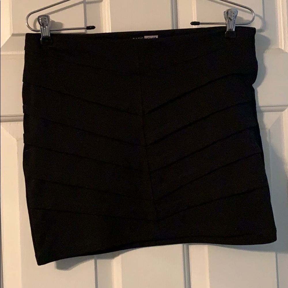Black Mini skirt